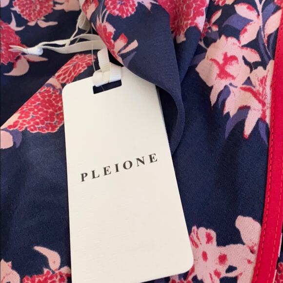 Anthropologie Pleione Open Floral kimono Duster - Picture 6 of 6
